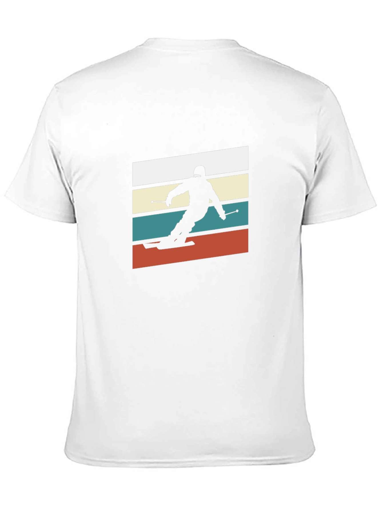 Black Retro Ski T-Shirt - Black view 11