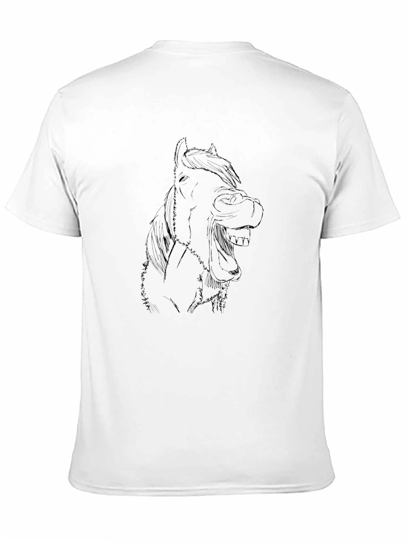 Black Black Horse Graphic Tee - Men's Crew Neck view 11