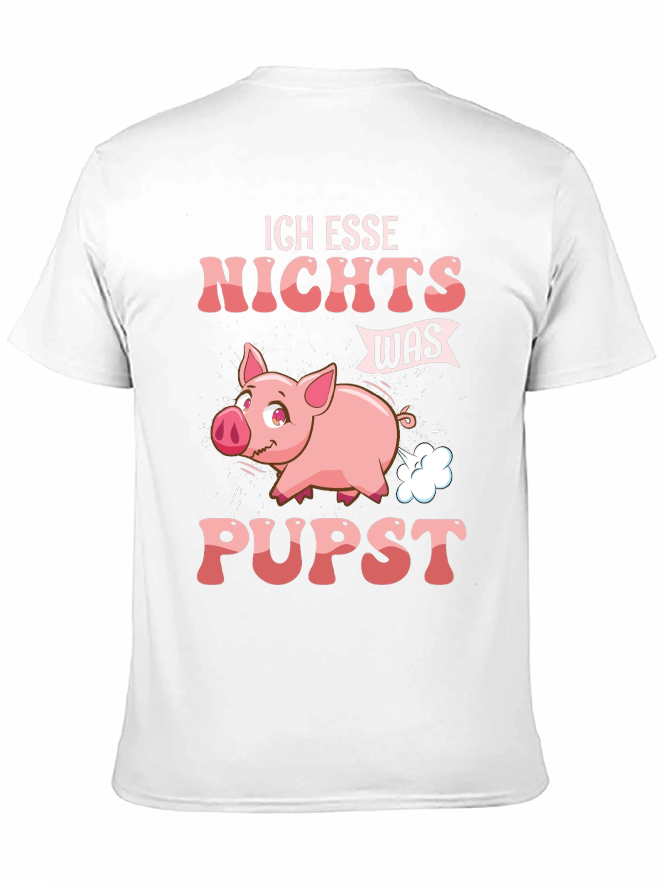 Black Ich Esse Nichts Was Pupst T-Shirt view 11