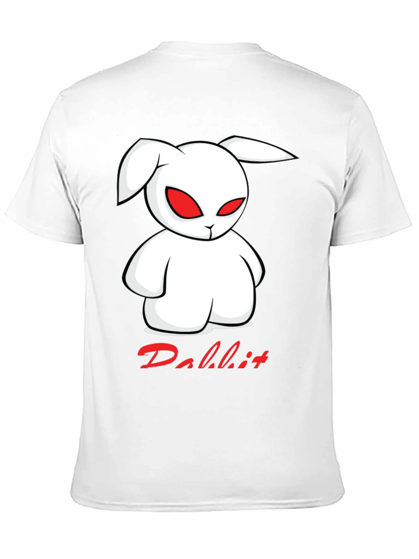 Black Rabbit Graphic Print T-Shirt view 11