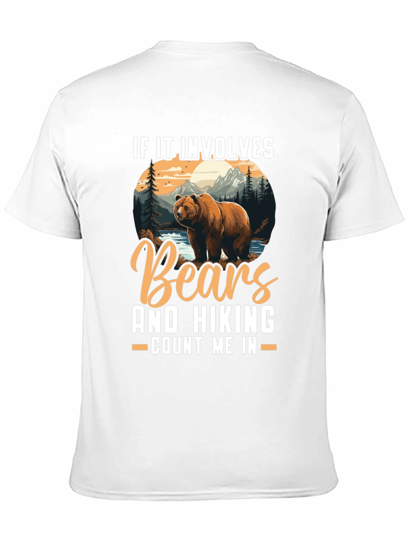 Black Bears & Hiking T-Shirt - Count Me In view 11