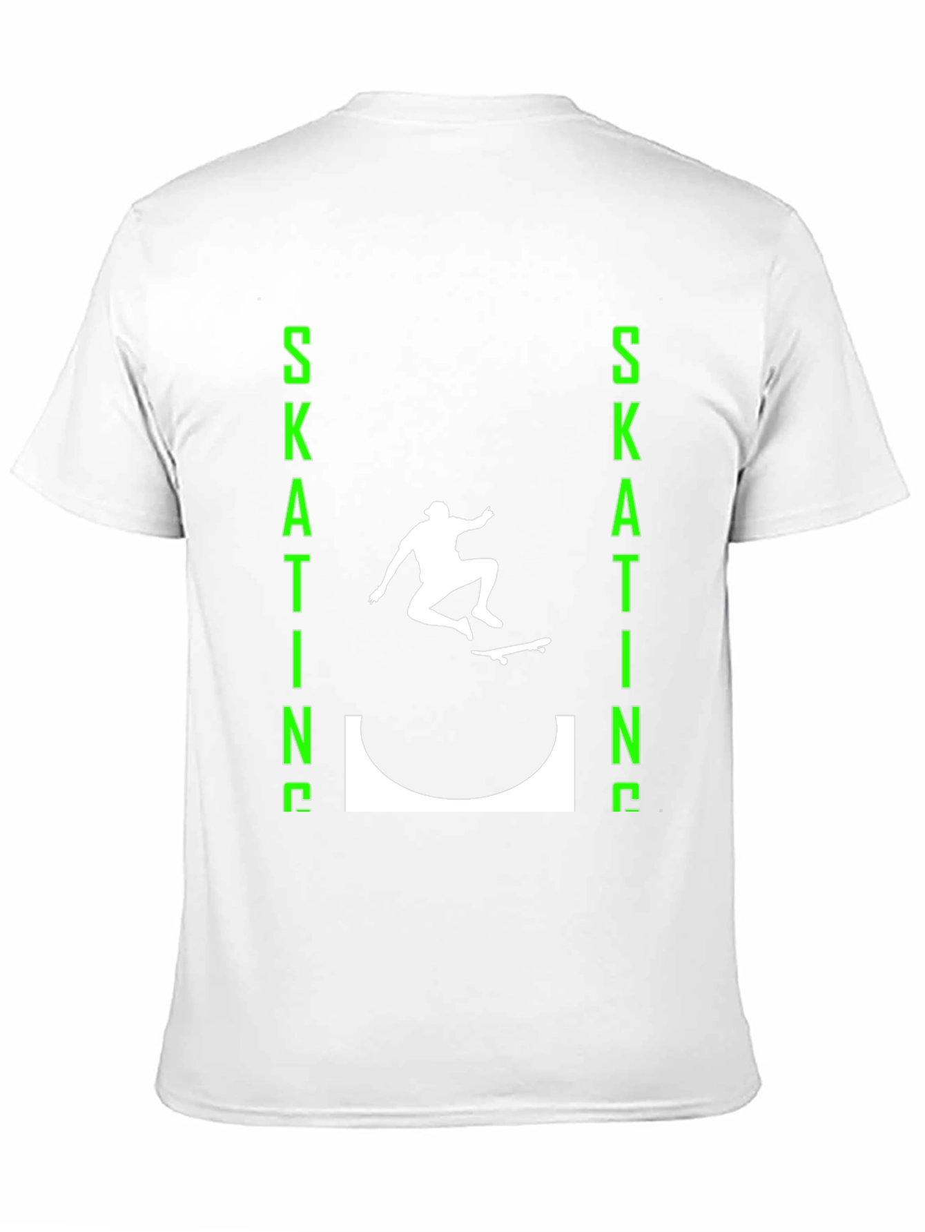 Black Skating T-Shirt - Cool Graphic Design view 11