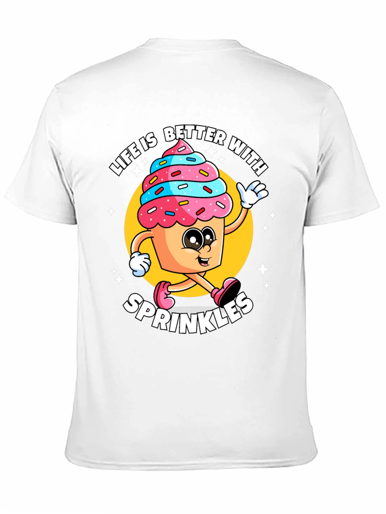 Black Life is Better with Sprinkles T-Shirt view 11