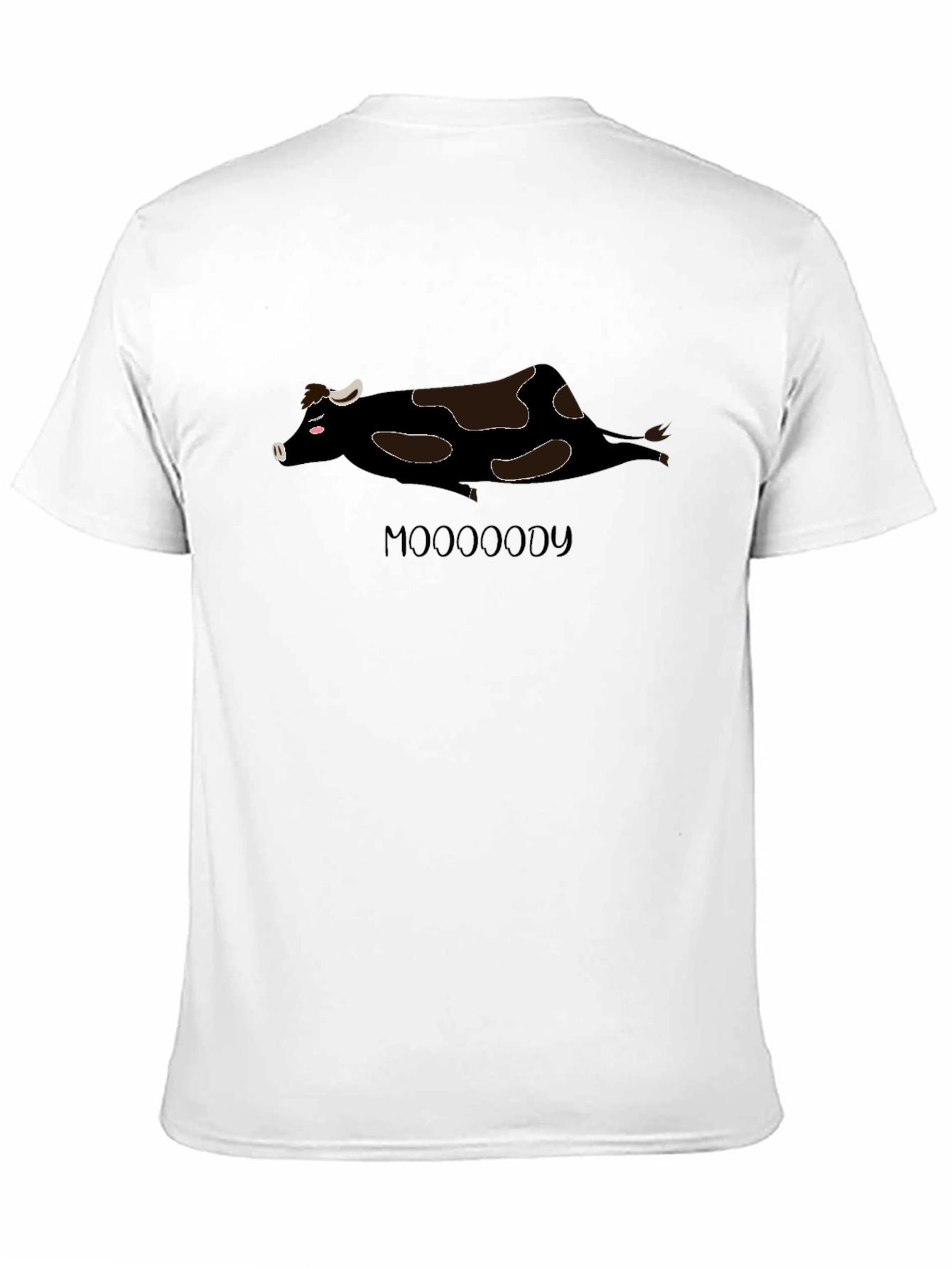 Black Mooooody Cow T-Shirt - Relaxed Fit view 11