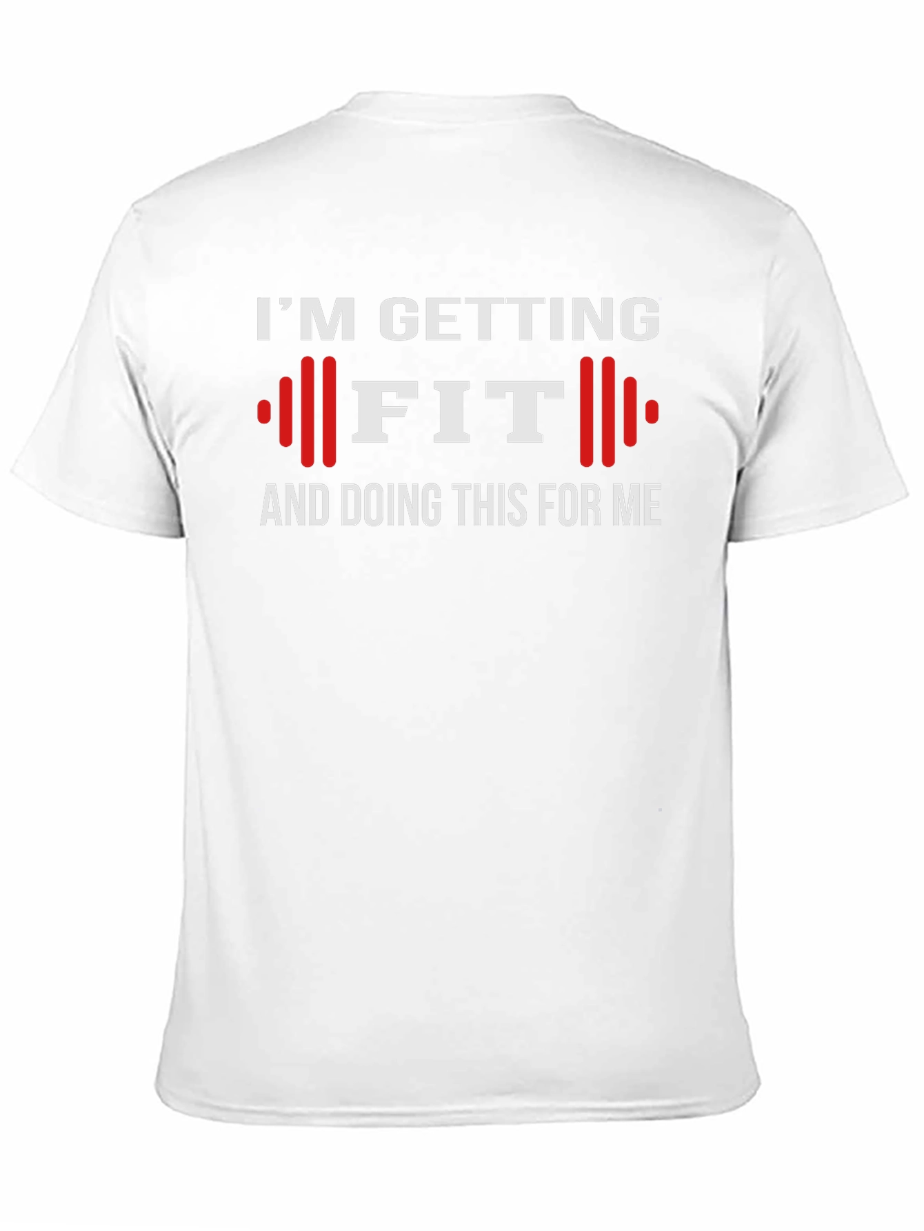 Black I'm Getting FIT Workout Tee view 11