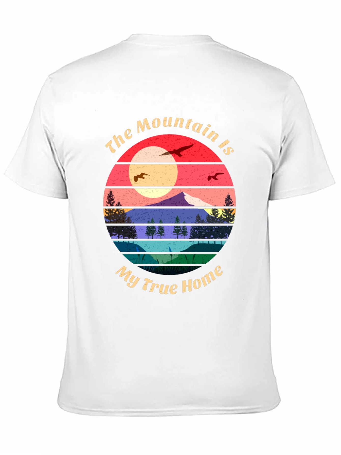 Black Mountain Home T-Shirt - Nature Lover Tee view 11