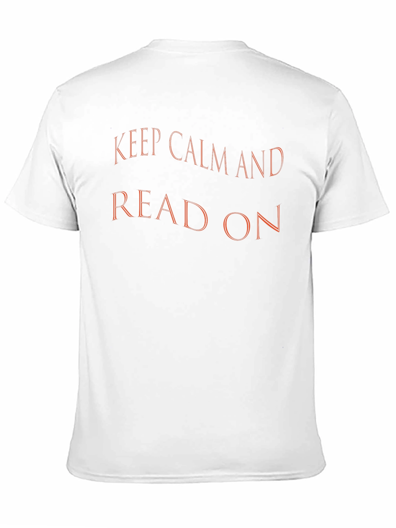 Black Keep Calm and Read On Black T-Shirt view 11