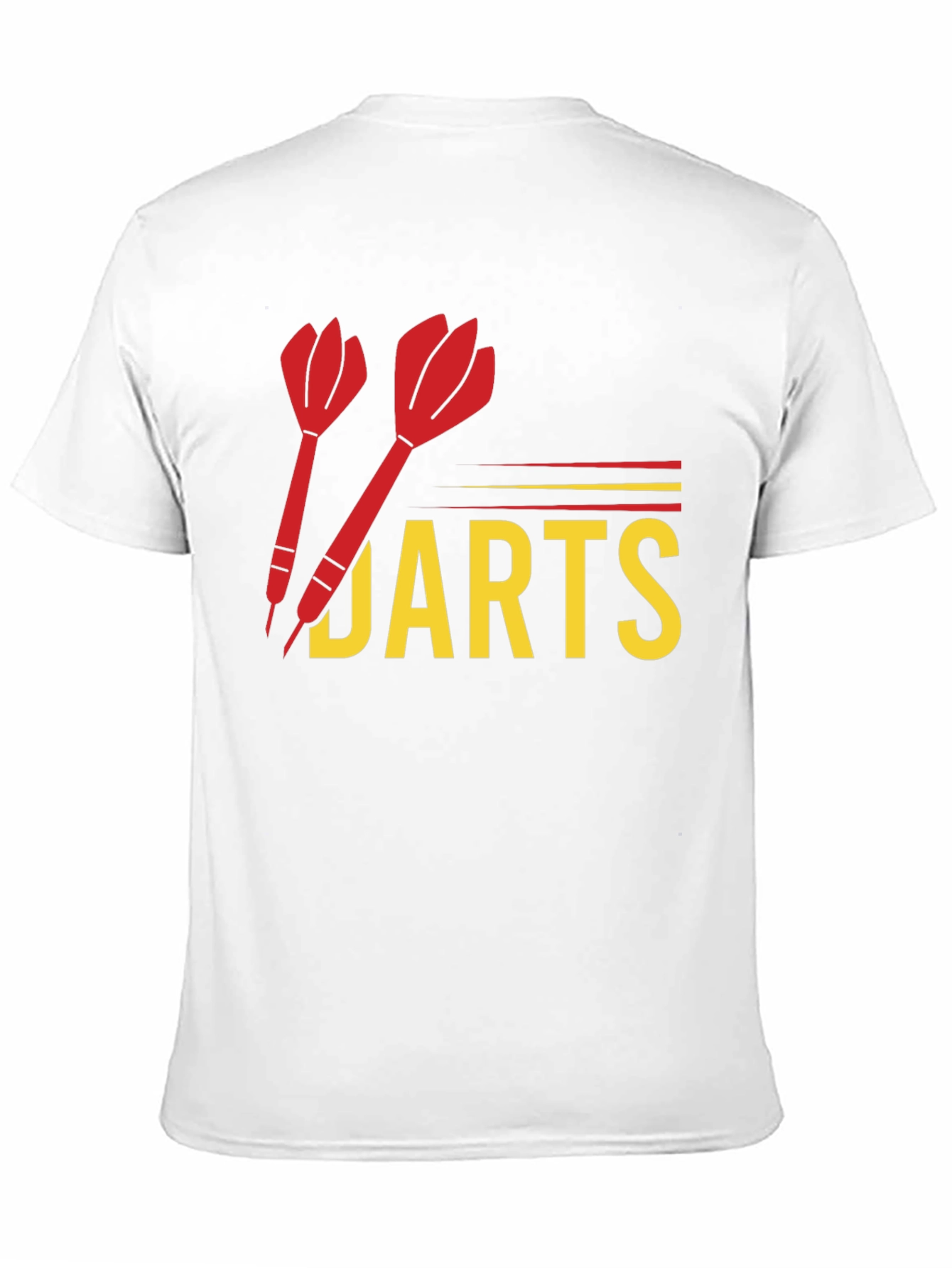 Black Darts Graphic T-Shirt - Fun Casual Wear view 11