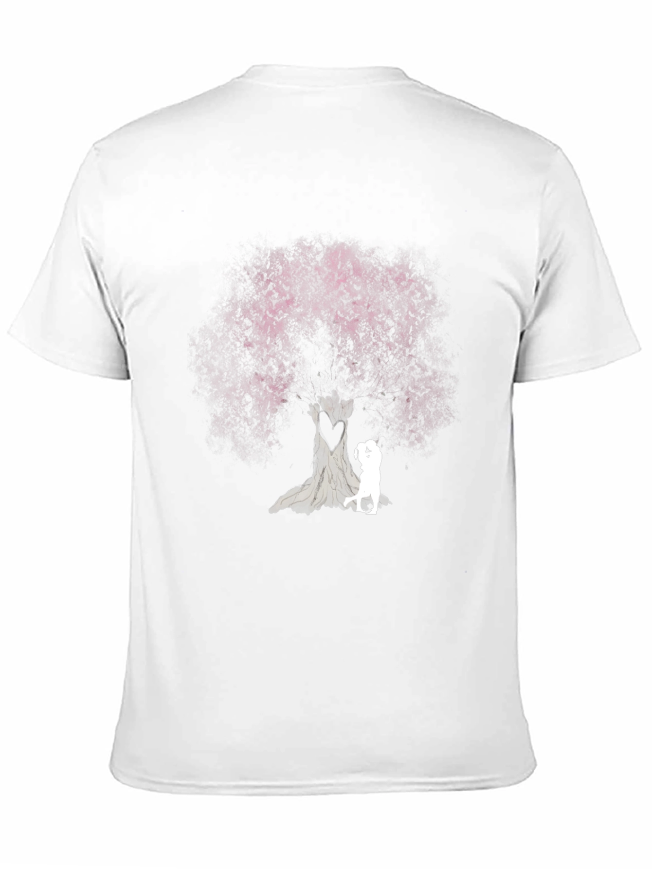 Black Romantic Tree T-Shirt - Soft Cotton Blend view 11