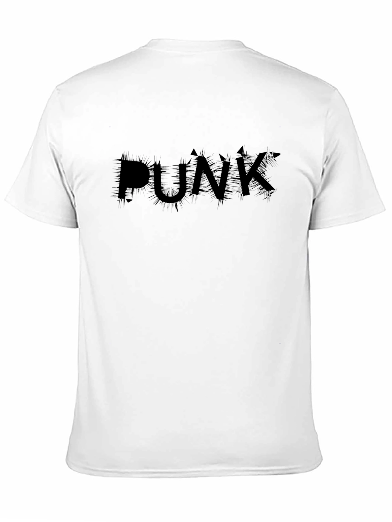 Black Edgy Black Punk T-Shirt view 11