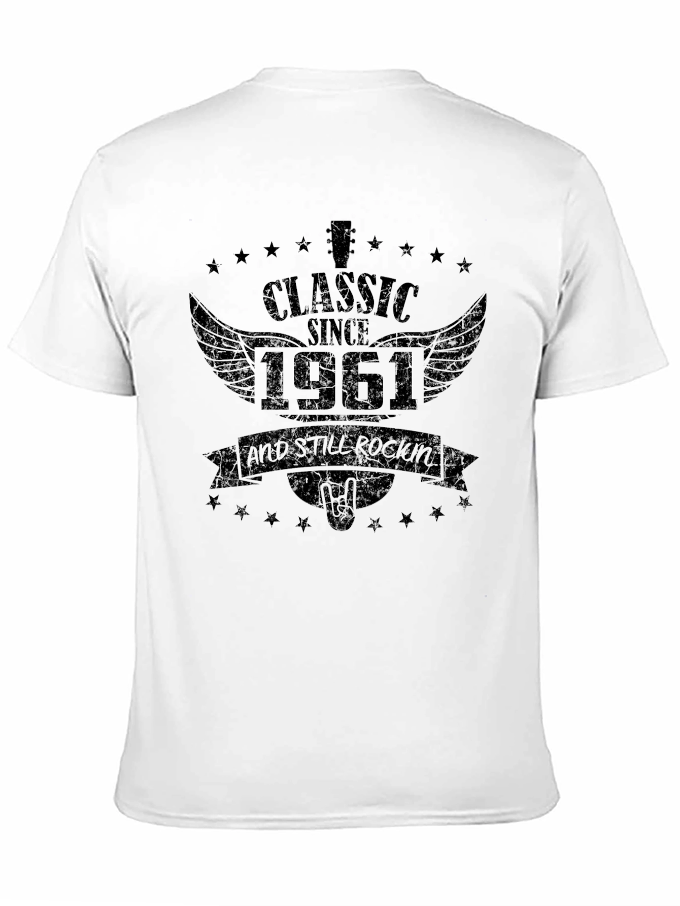 Black Classic Since 1961 Rock T-Shirt view 11