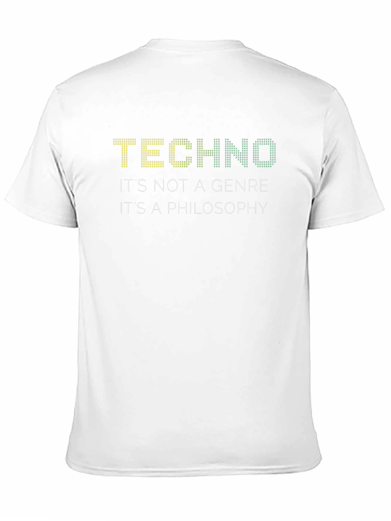 Black Techno Philosophy T-Shirt - Unique Music Lover Tee view 11