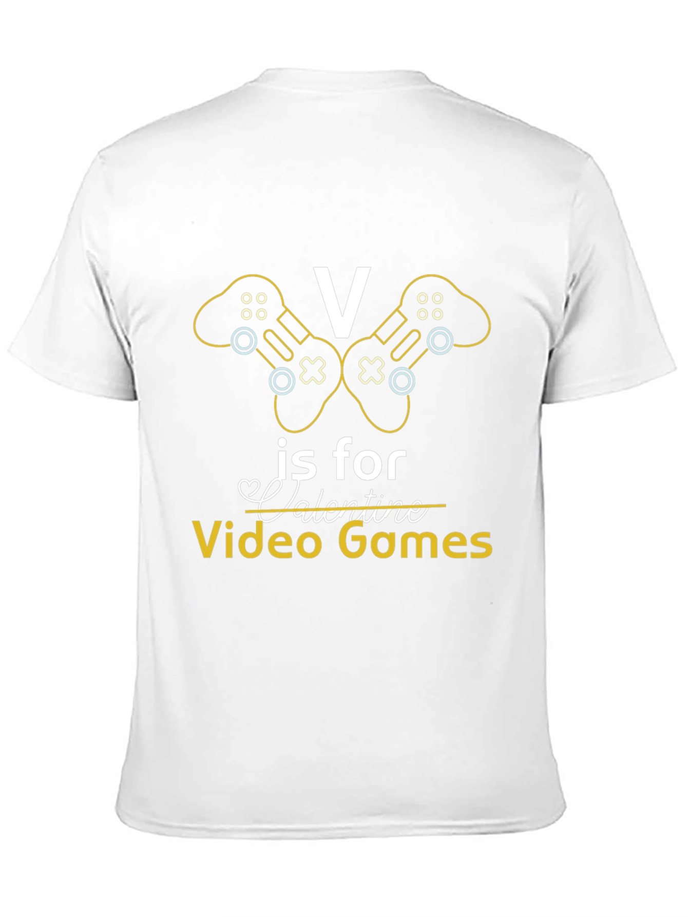 Black Gamer Valentine's Day T-Shirt view 11