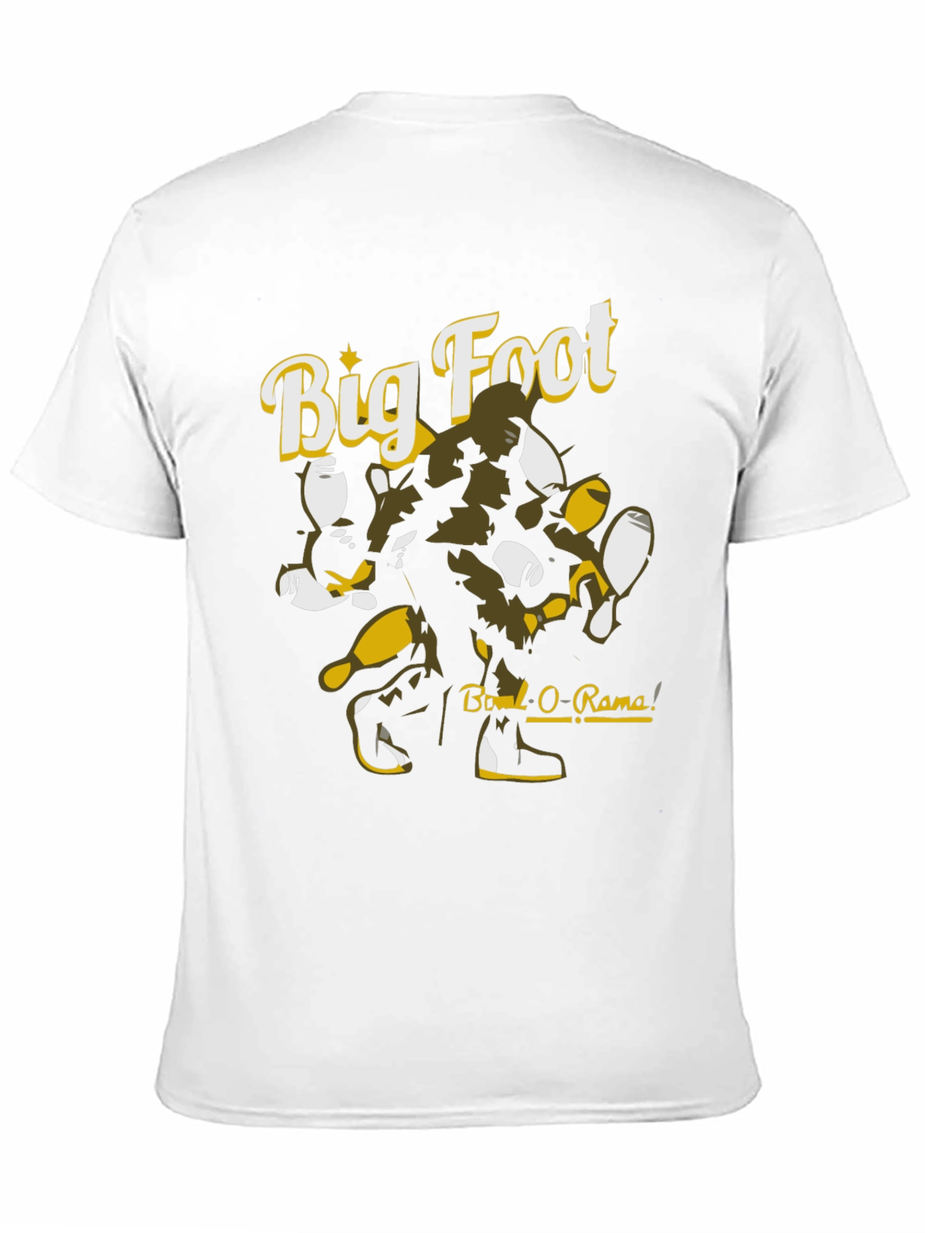 Black Big Foot Bowl-O-Rama Black Graphic Tee view 11