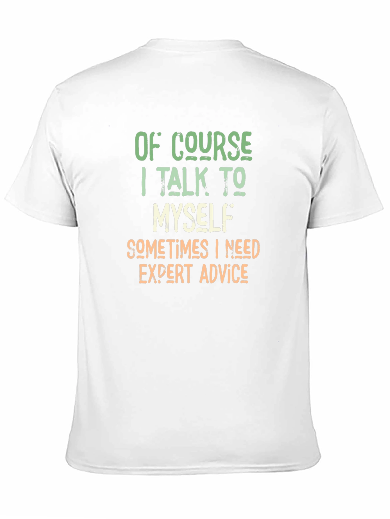 Black Expert Advice Tee - Funny Graphic T-Shirt view 11