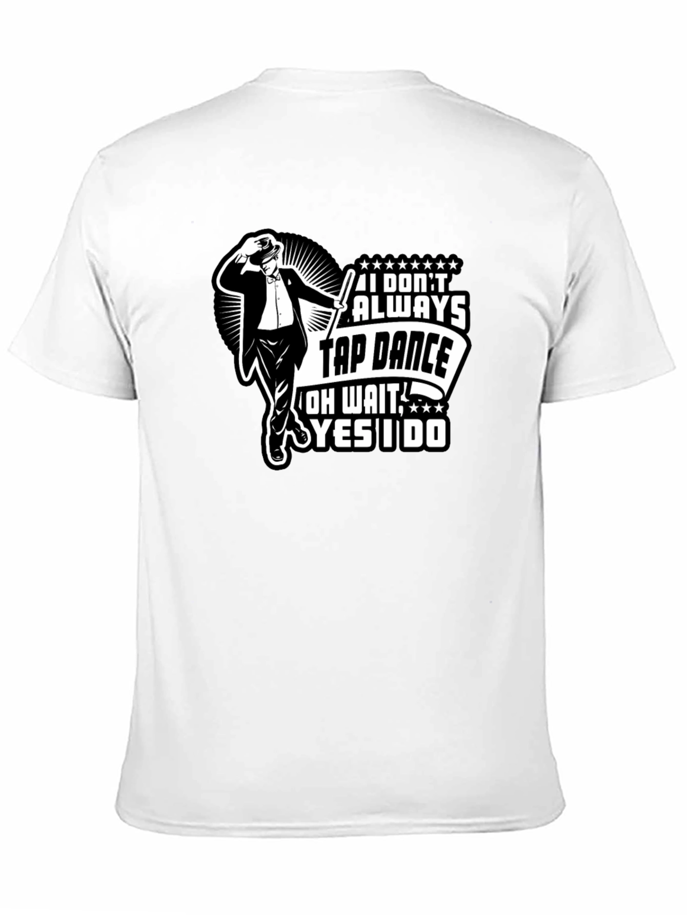 Black Tap Dance T-Shirt: Always Tap Dance view 11