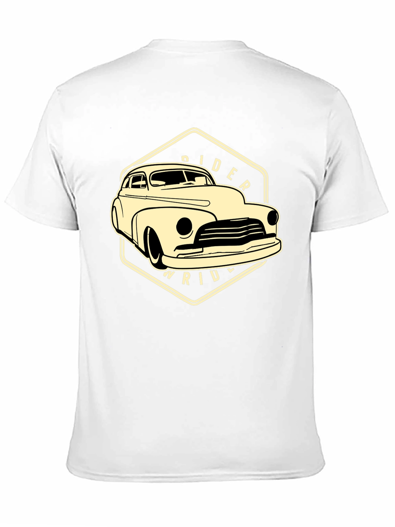 Black Classic Car Rider T-Shirt - Black view 11