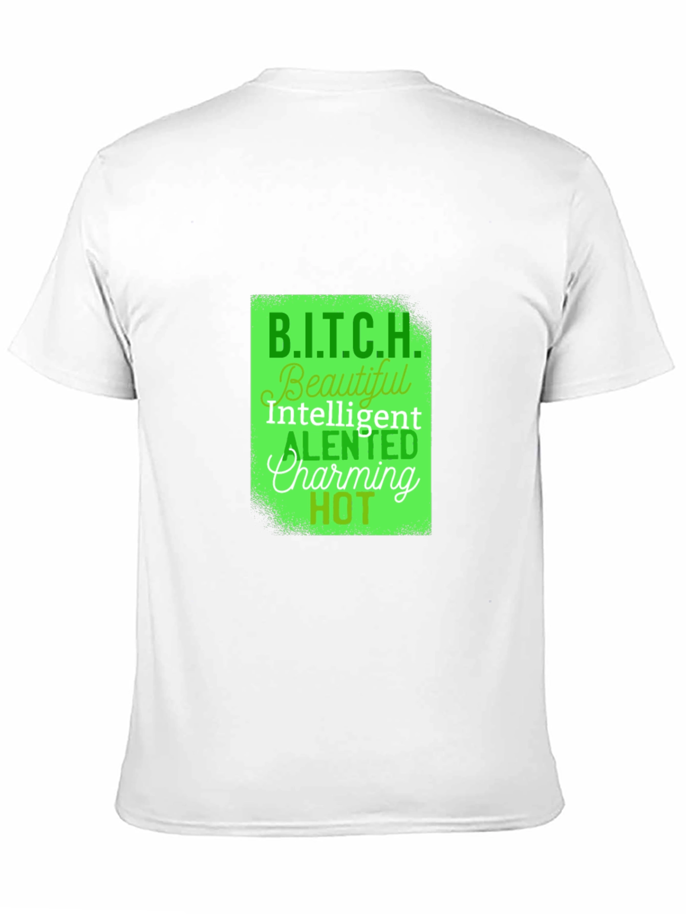 Black B.I.T.C.H. Definition Graphic Tee - Black view 11