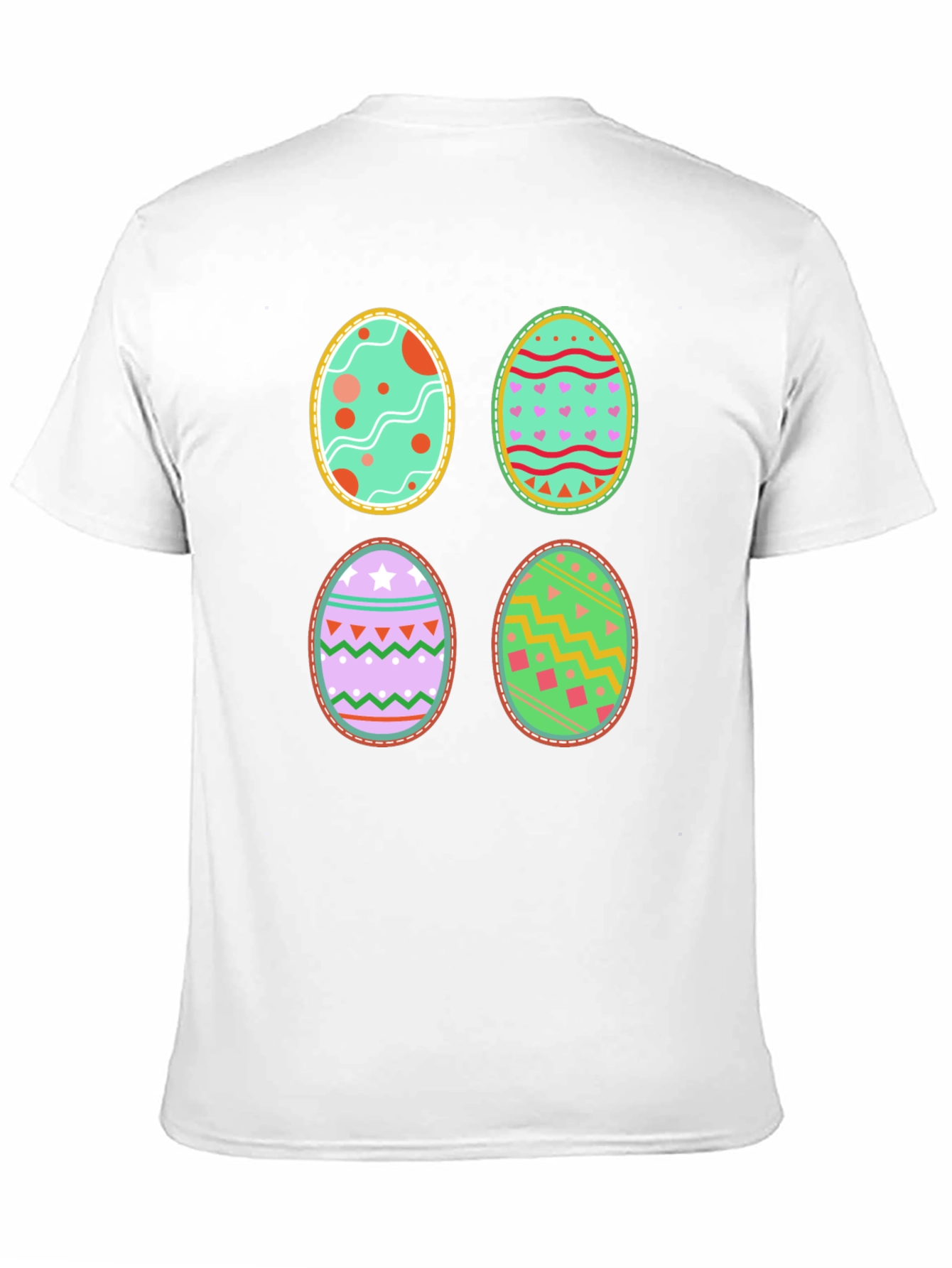 Black Easter Eggs Graphic Tee view 11