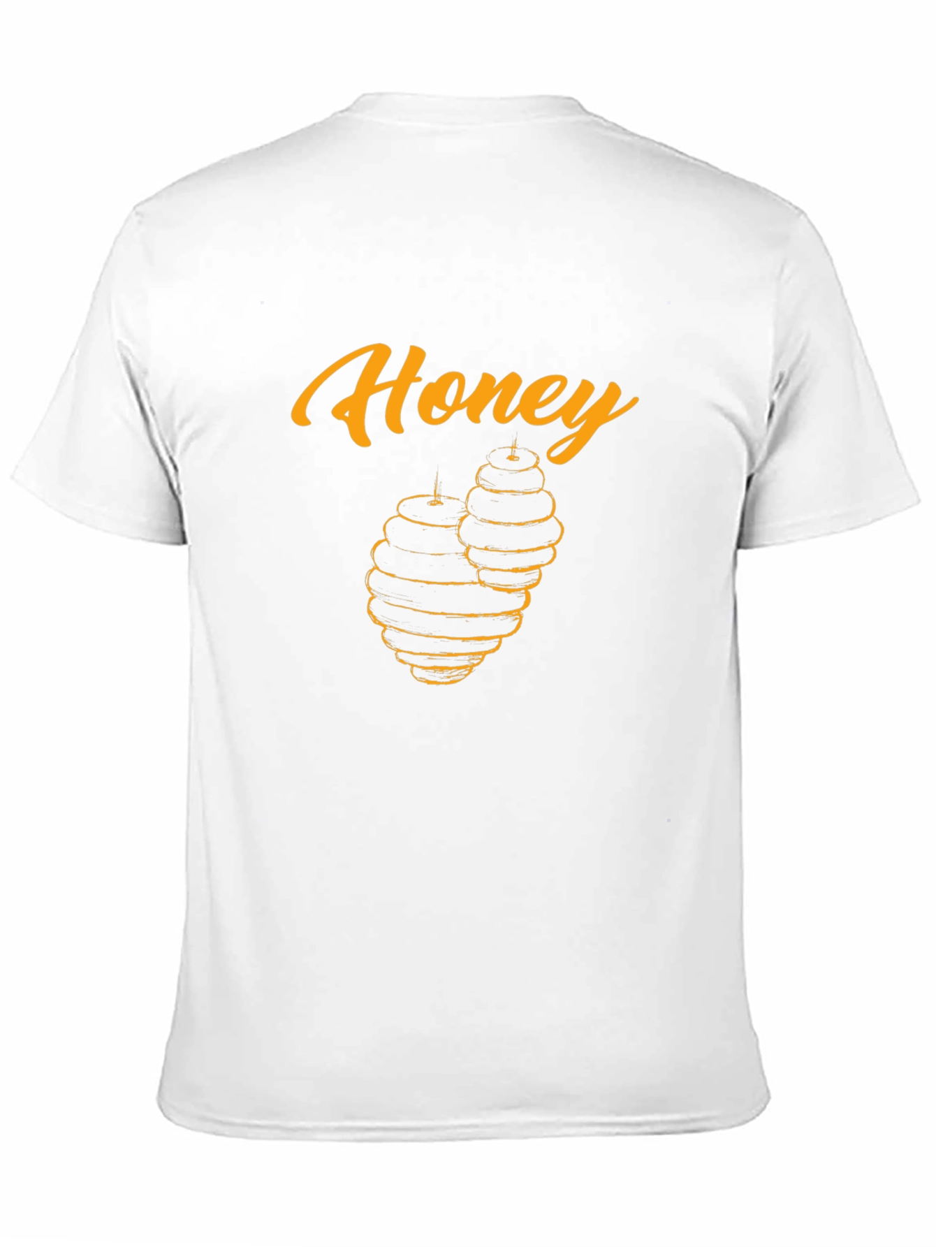 Black Honey Beehive Graphic Black T-Shirt view 11
