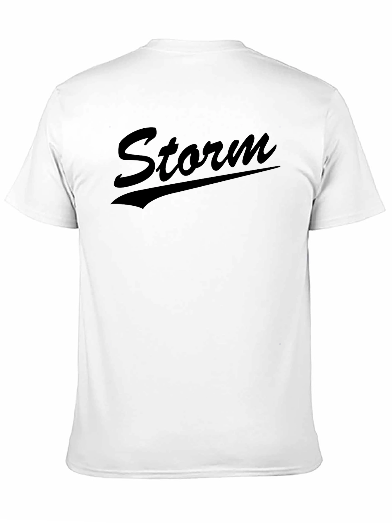 Black Storm Graphic T-Shirt - Soft Cotton Blend view 11