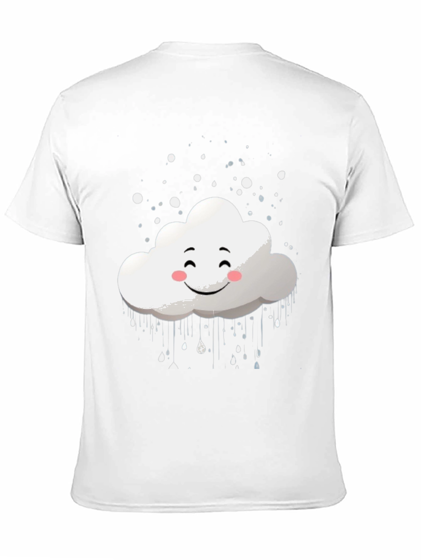 Black Cloud Graphic Tee - Happy Weather T-Shirt view 11