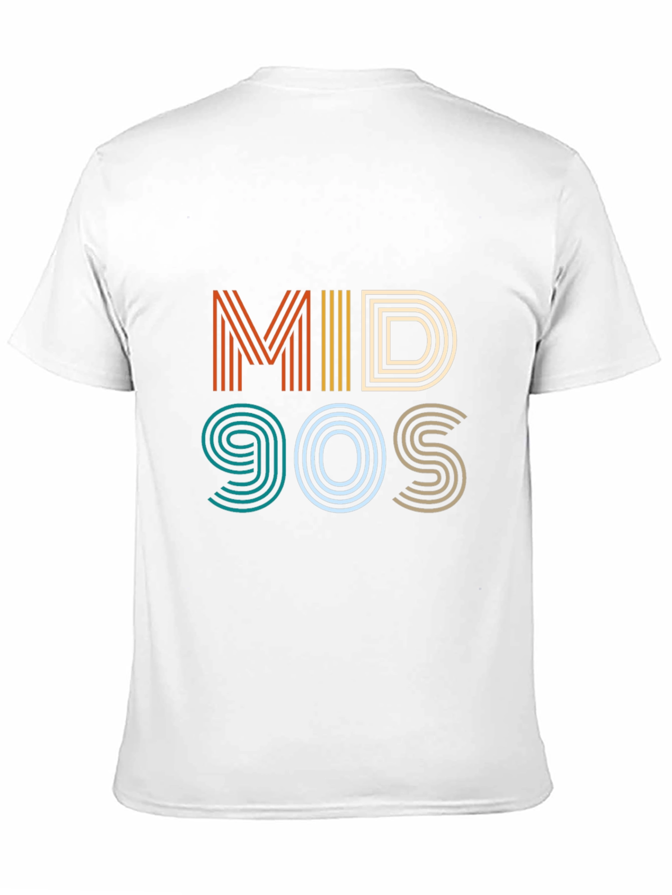 Black Retro Mid 90s Graphic Tee - Vintage Style view 11
