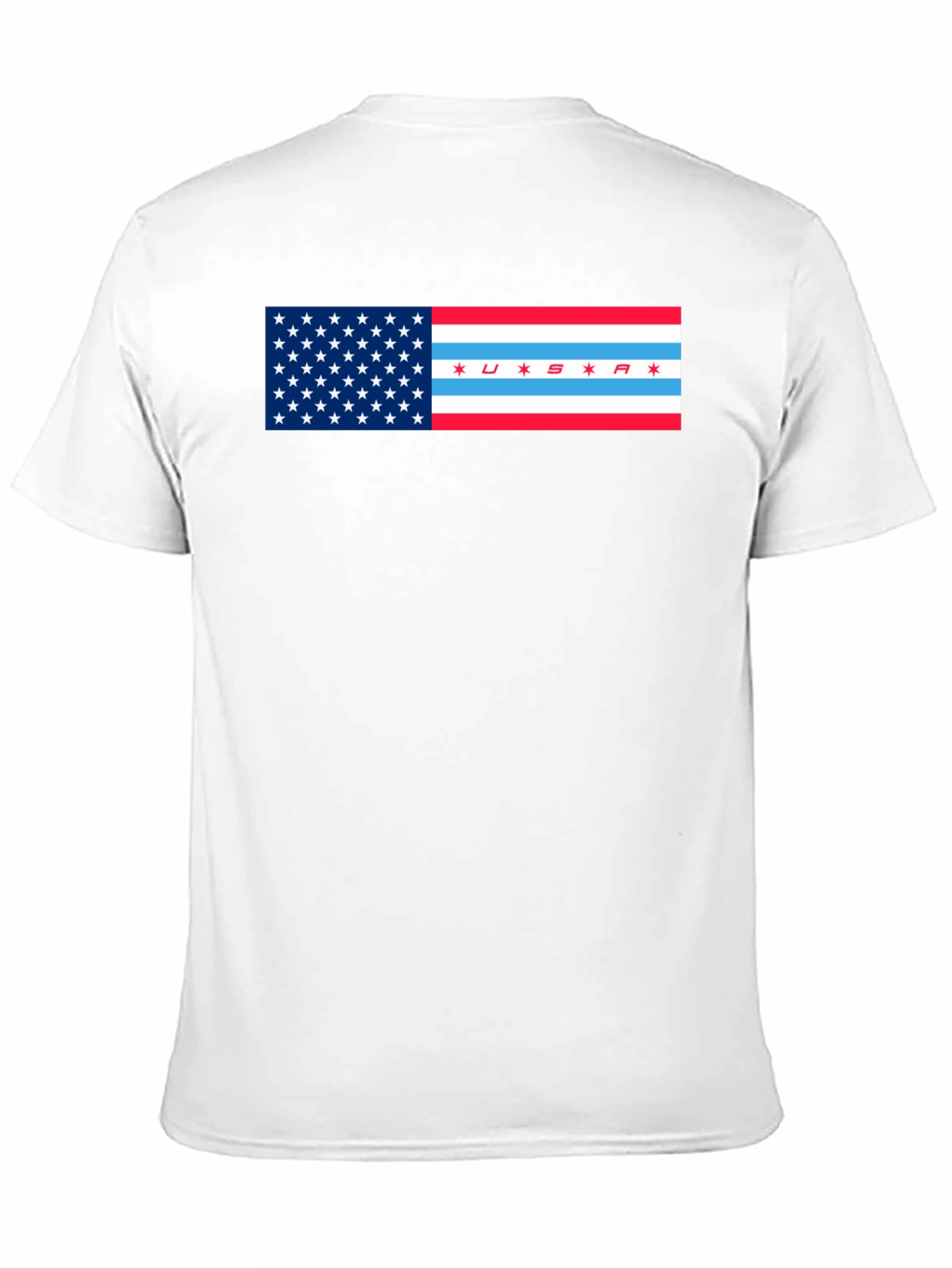 Black USSA Flag Graphic T-Shirt - Patriot Style view 11
