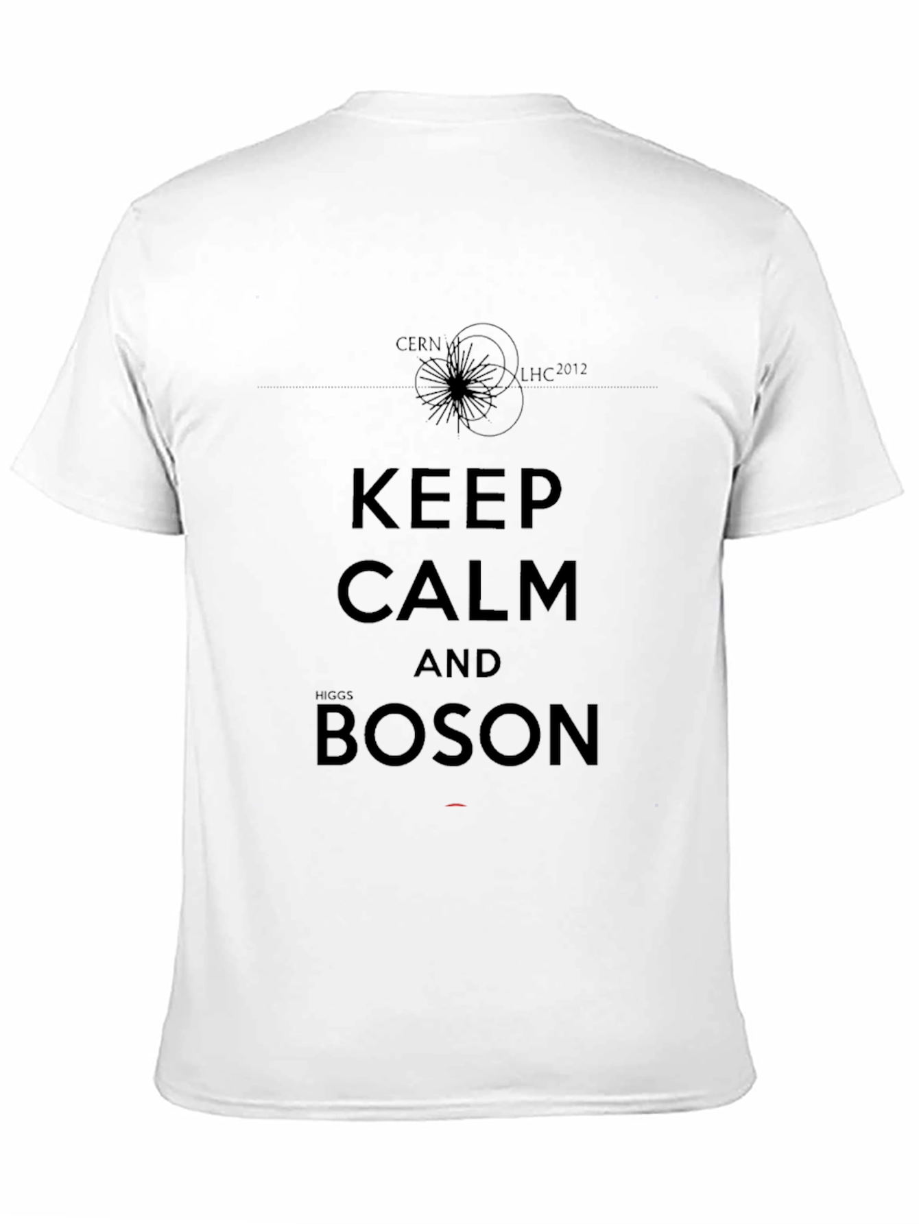 Black Keep Calm and Boson Black T-Shirt view 11