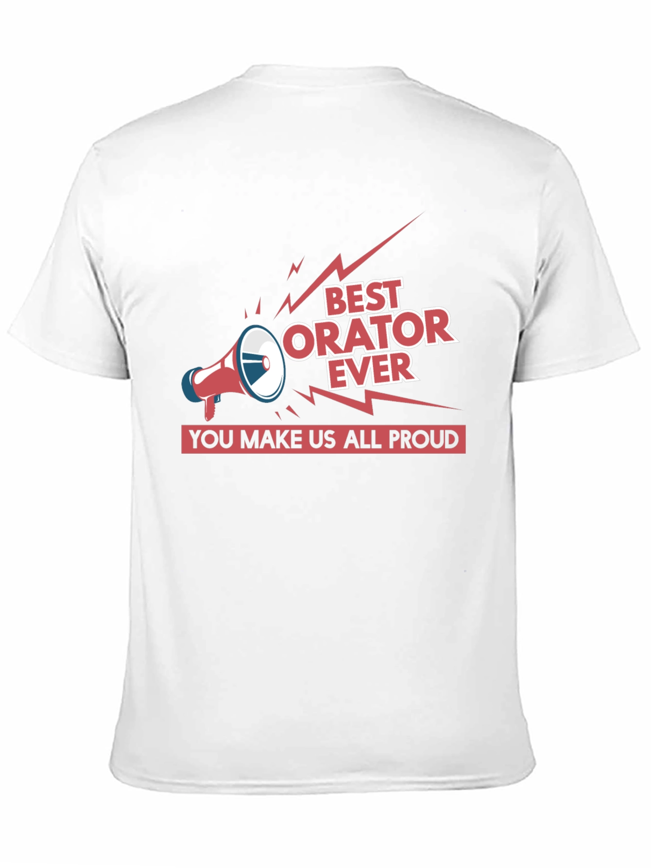 Black Best Orator Ever Graphic T-Shirt view 11