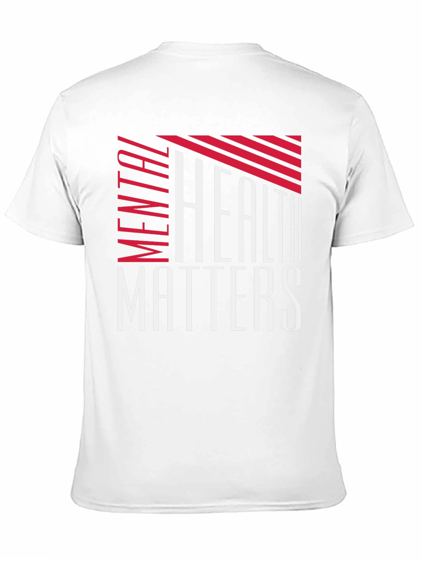 Black Mental Health Matters Graphic Tee - Black view 11