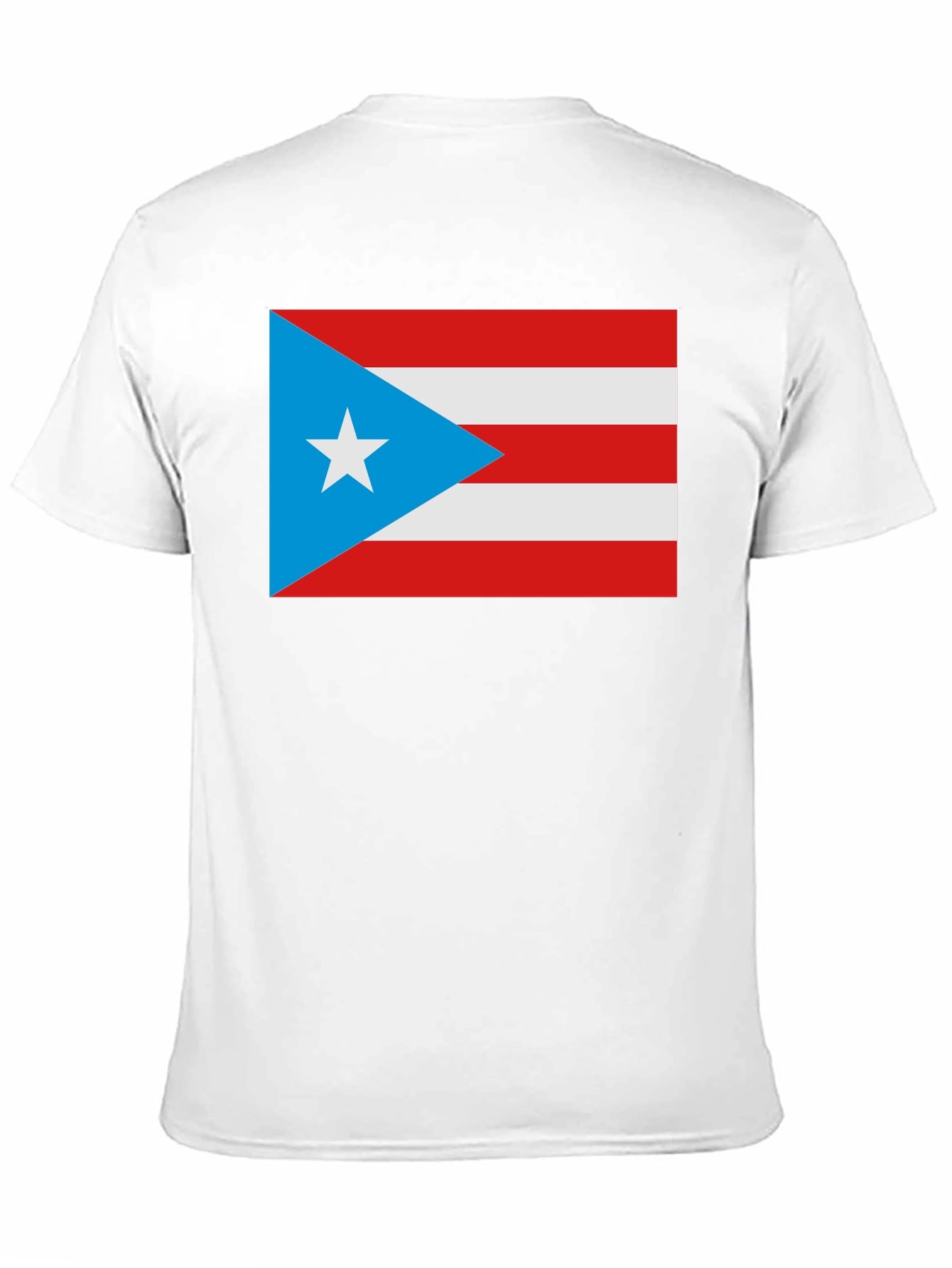 Black Puerto Rico Flag Graphic T-Shirt view 11