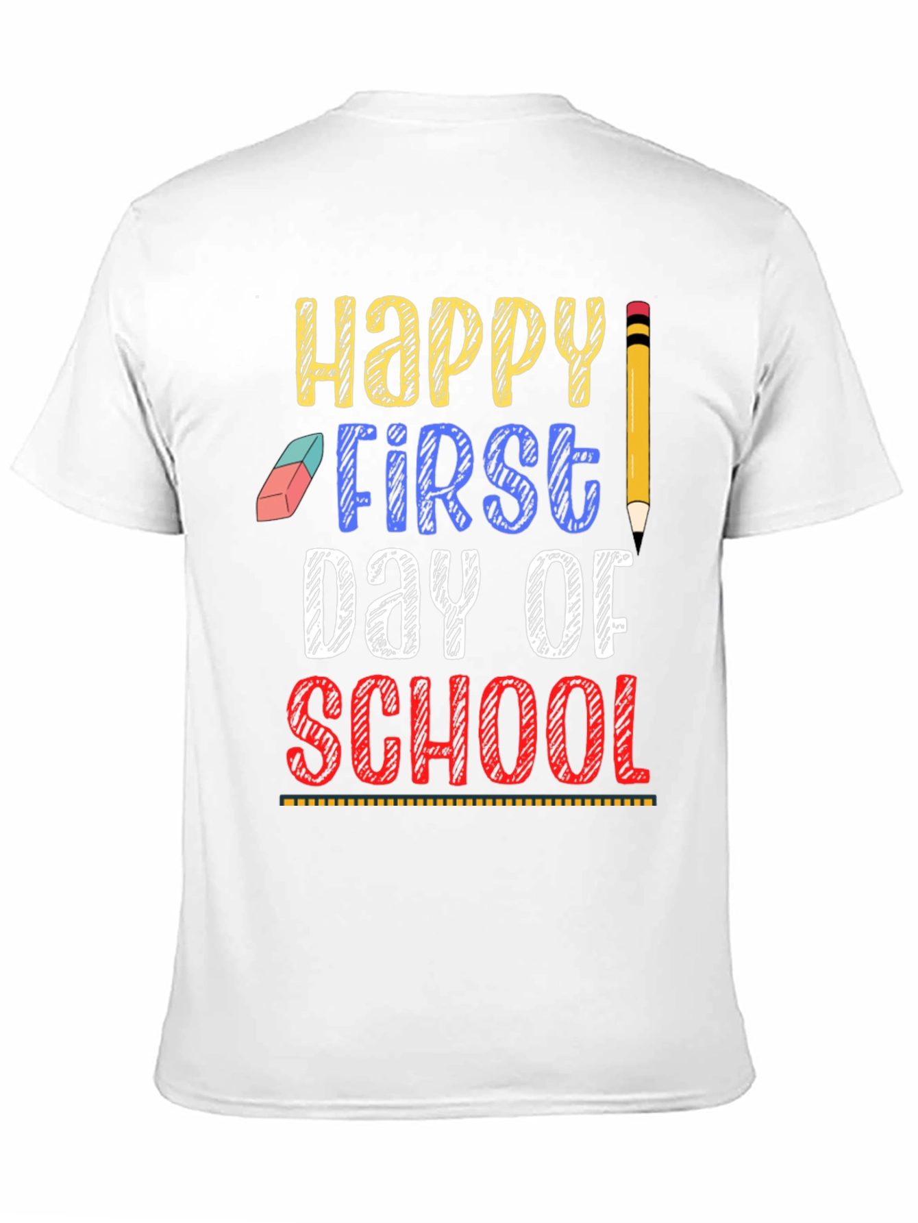 Happy First Day of School Graphic Tee - 11