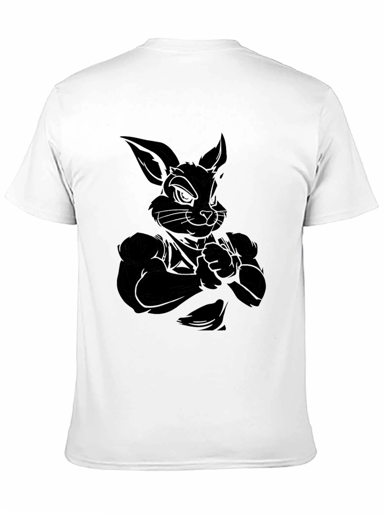 Black Black Rabbit Graphic Tee - Men's Crew Neck T-Shirt view 11