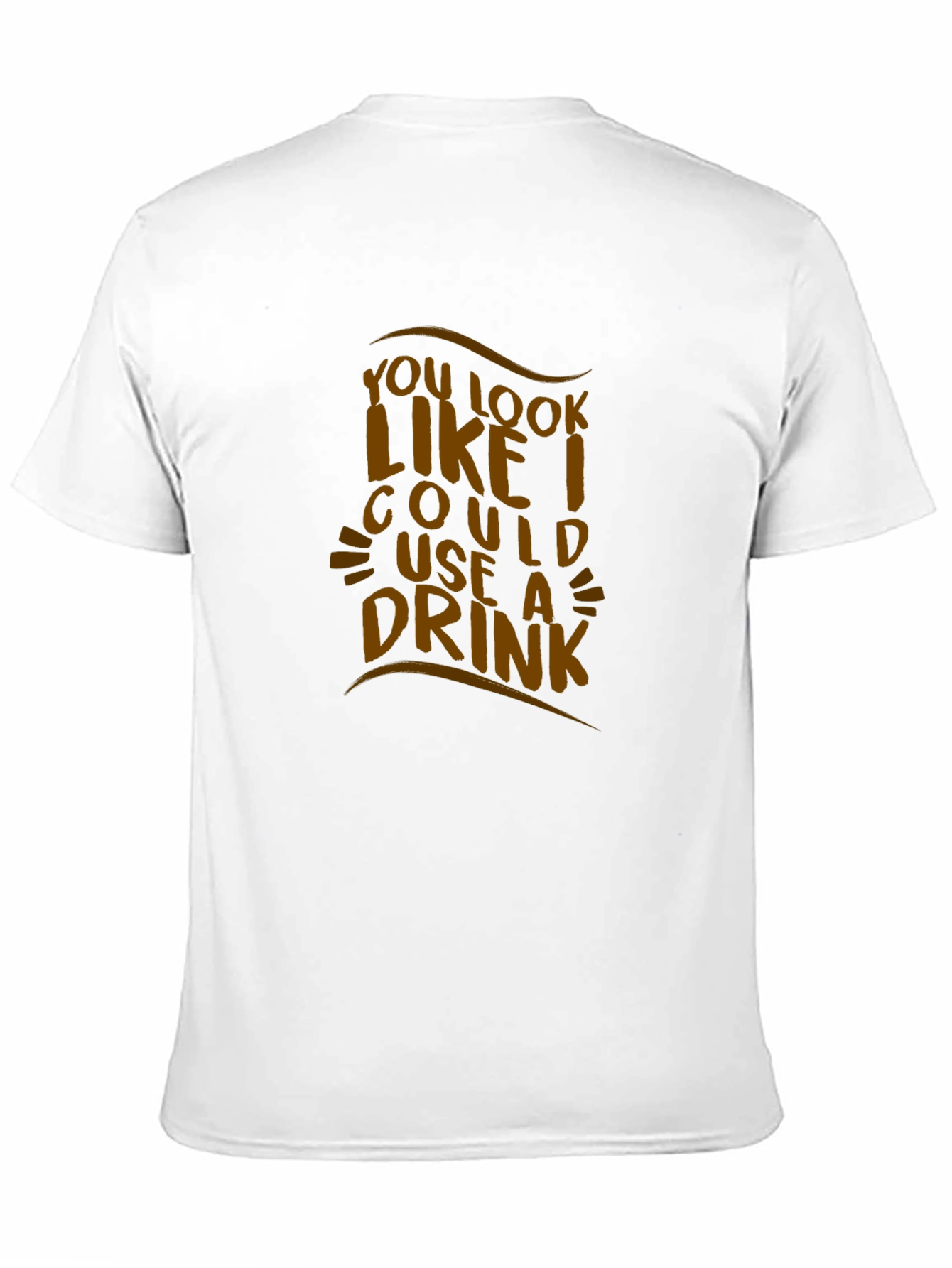 Black You Look Like I Could Use a Drink Graphic Tee - Black view 11