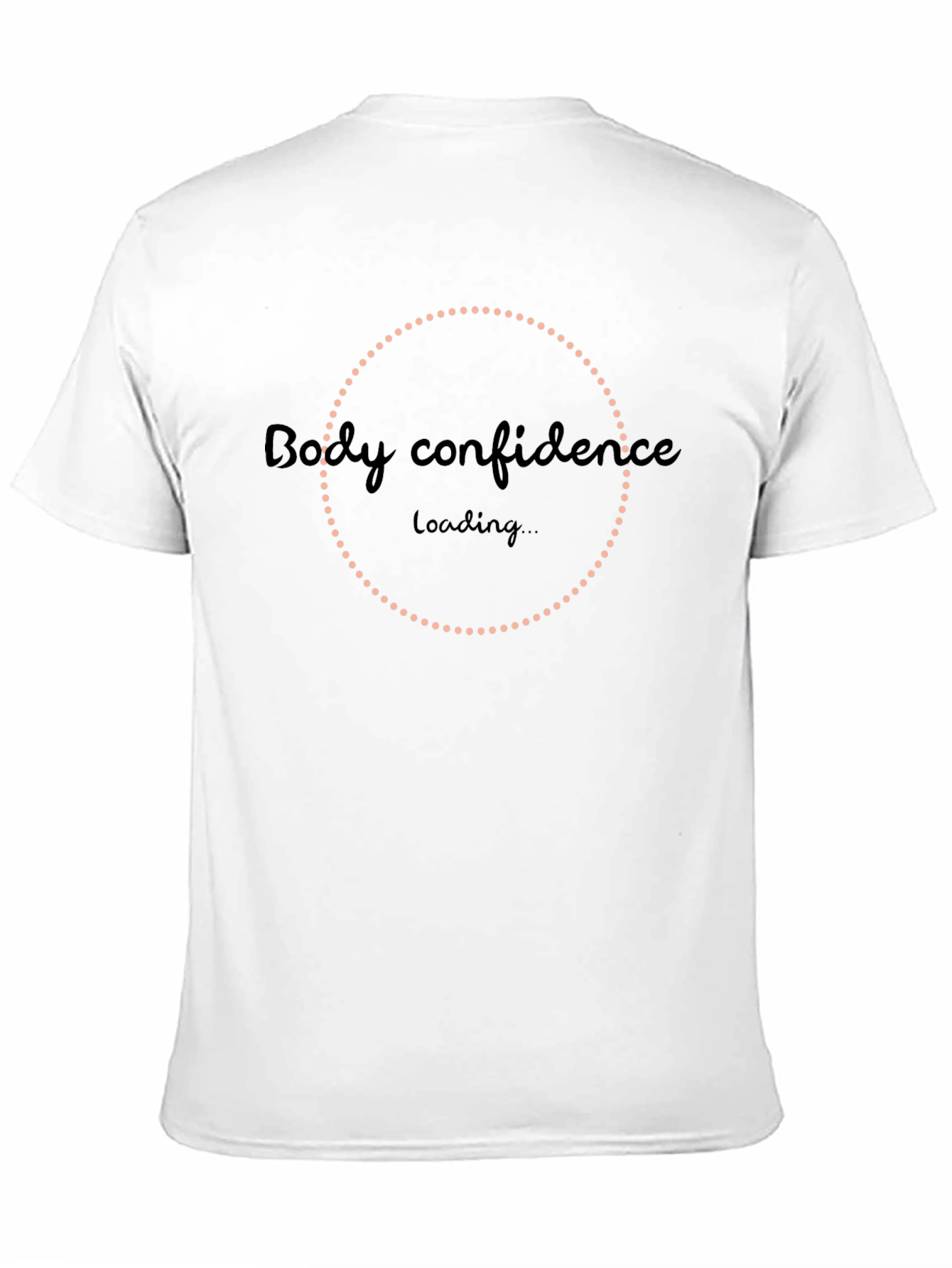 Black Body Confidence Loading T-Shirt - Stylish Graphic Tee view 11