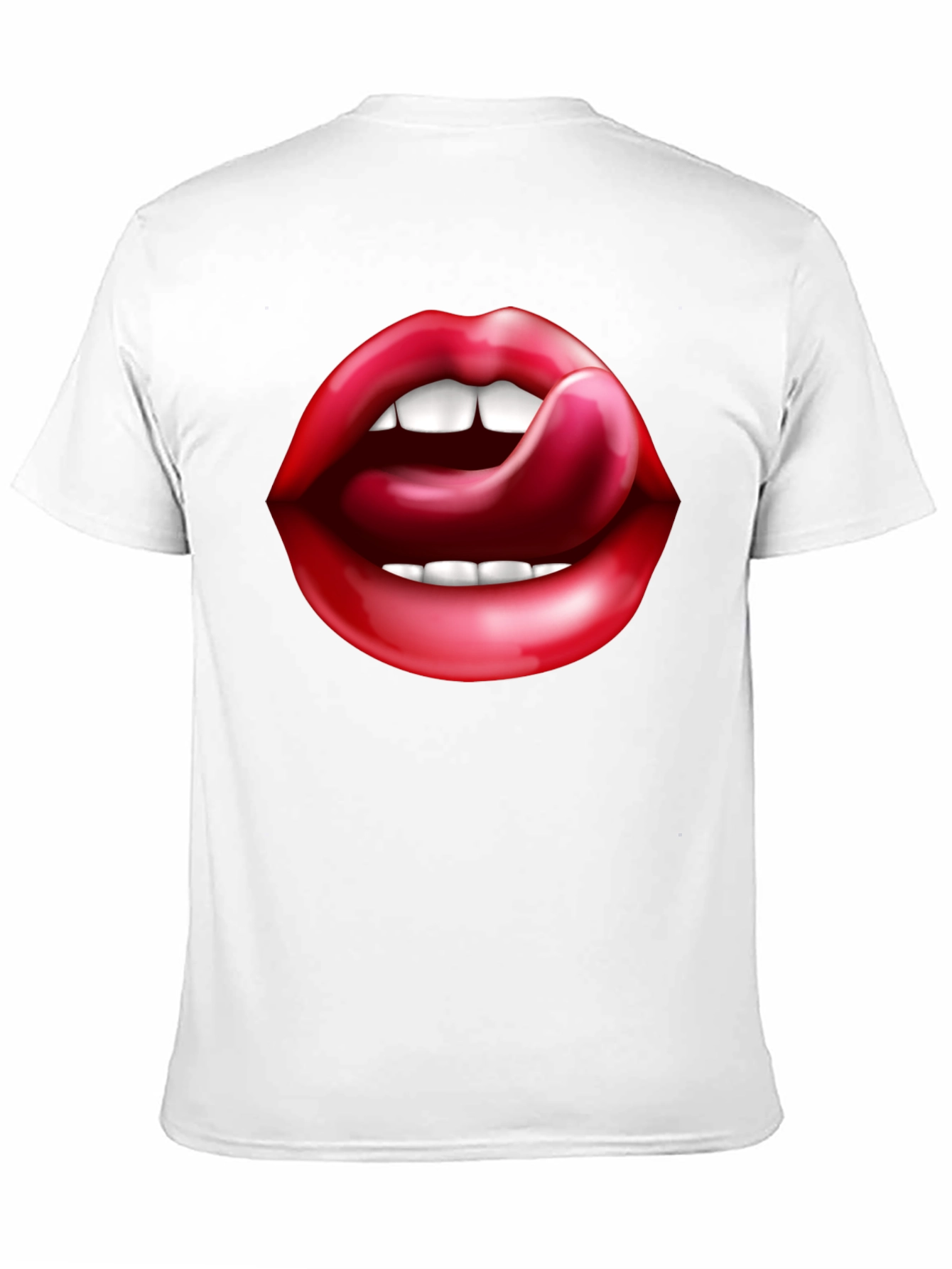 Black Lips Tongue Graphic Tee - Black view 11