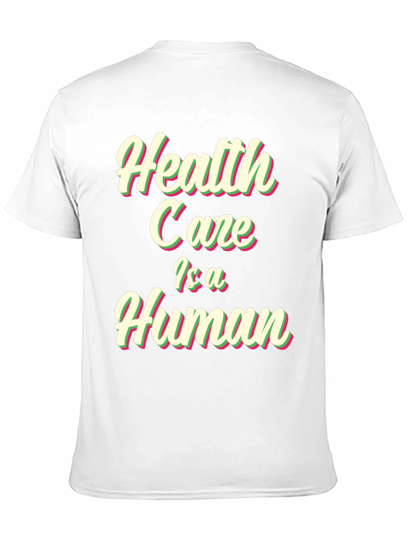 Black Health Care is a Human Right Black Tee view 11