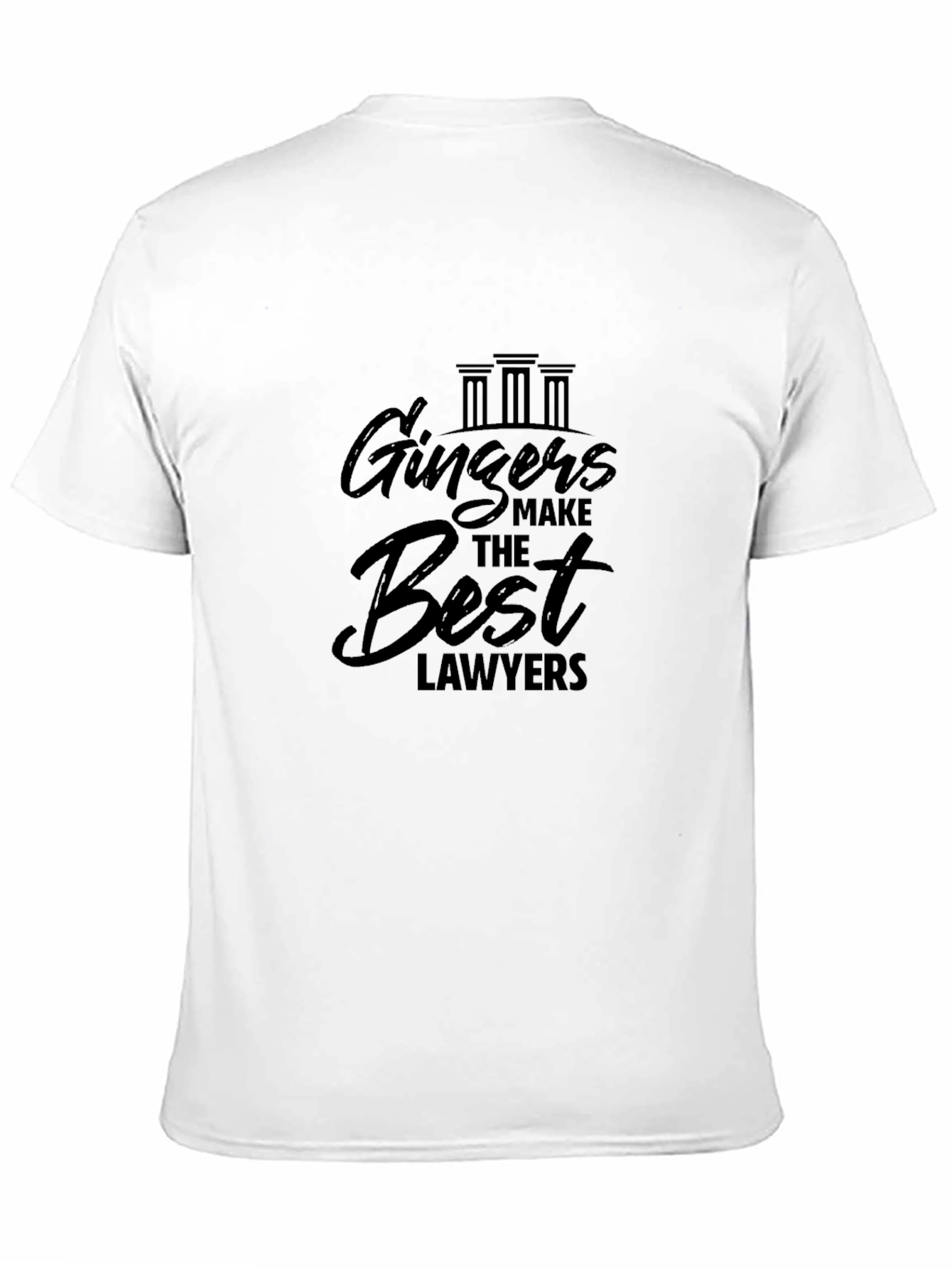 Black Ginger Lawyers T-Shirt - Funny Lawyer Gift view 11