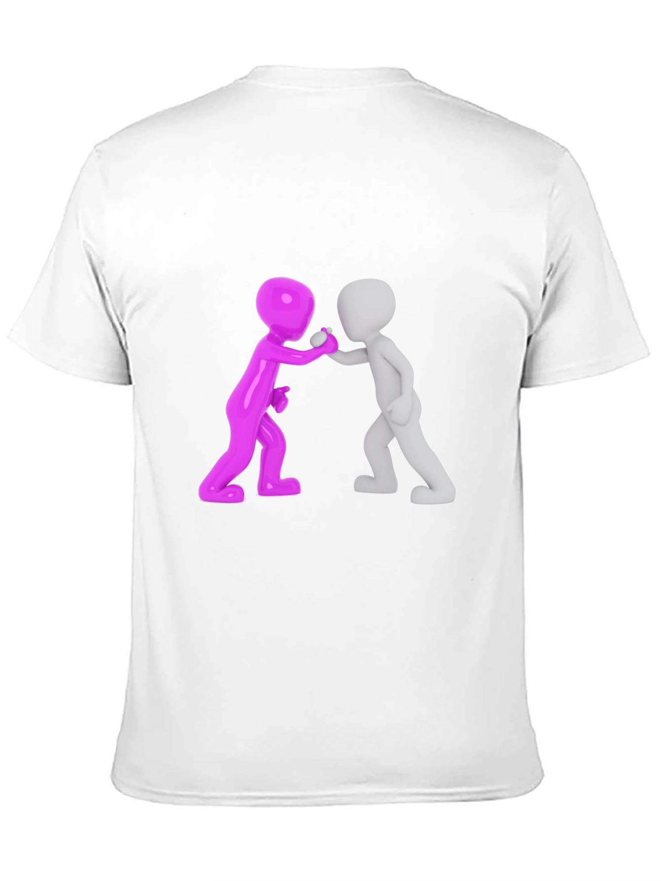 Black Fun Character Graphic Tee - Black view 11