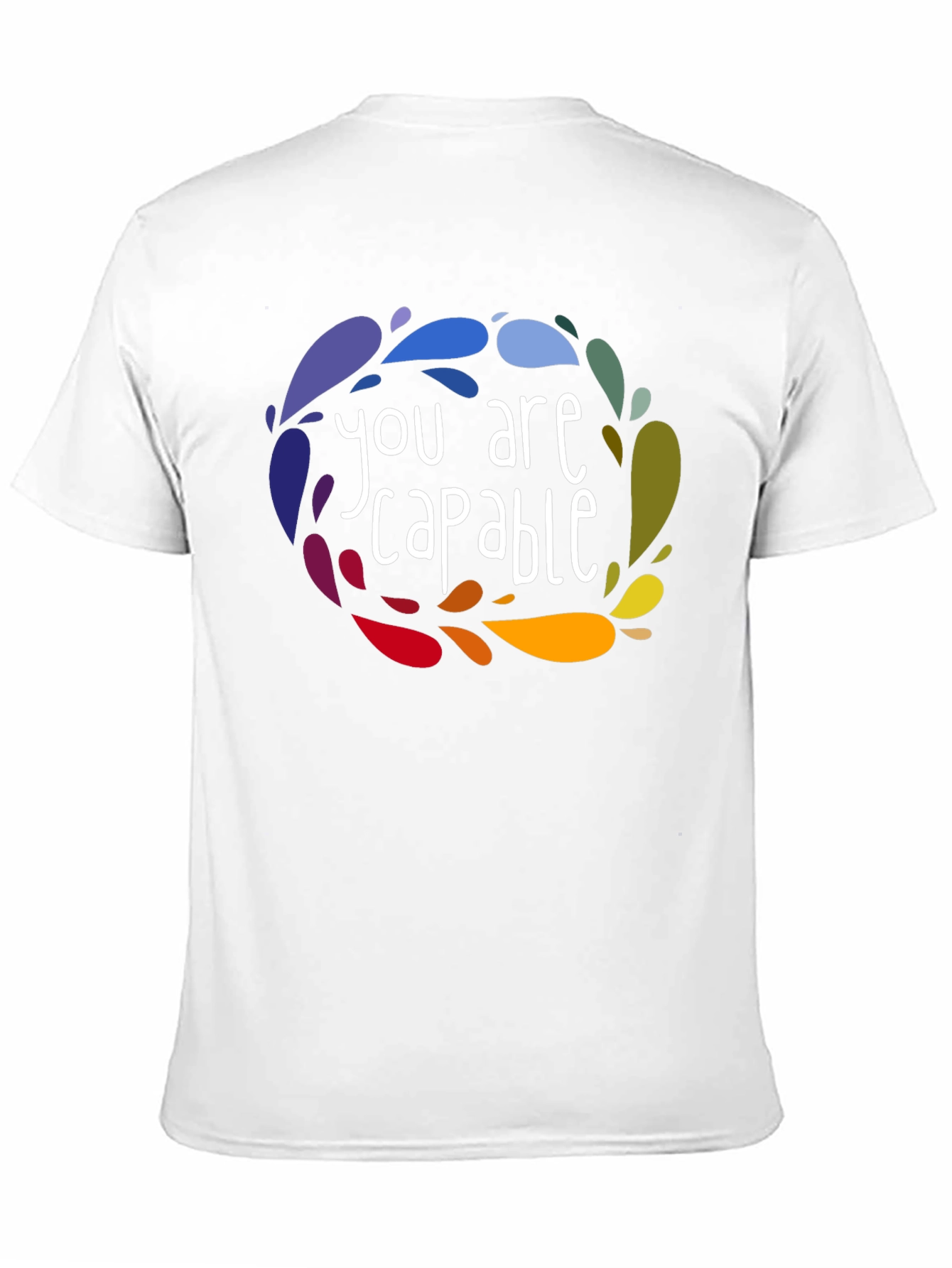 Black You Are Capable Graphic Tee - Stylish Comfort view 11