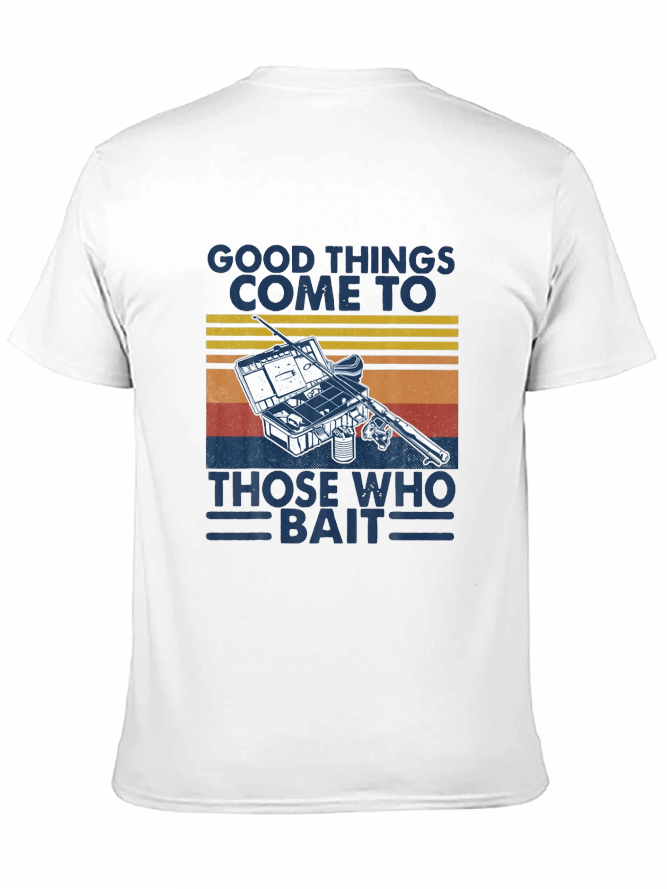 Black Fishing T-Shirt: Good Things Come to Those Who Bait view 11