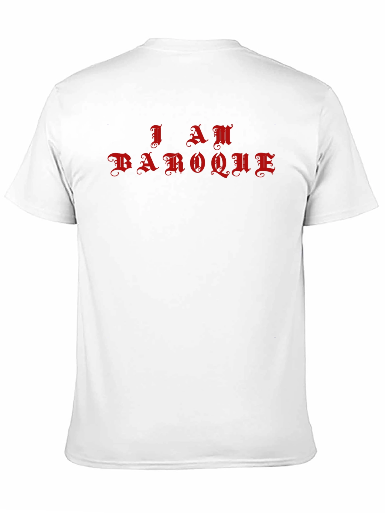 Black I am Baroque Black Graphic Tee view 11
