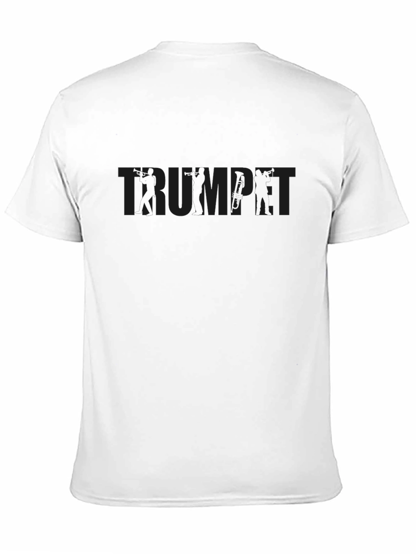 Black Black 'Trumpet' Graphic Print T-Shirt view 11