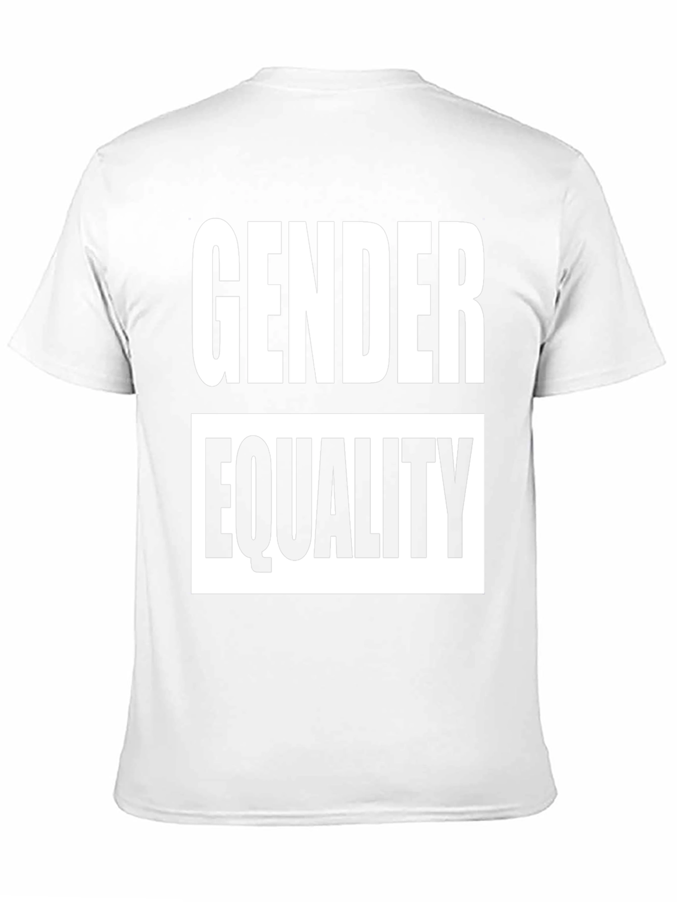 Black Gender Equality Graphic Tee - Black Cotton view 11