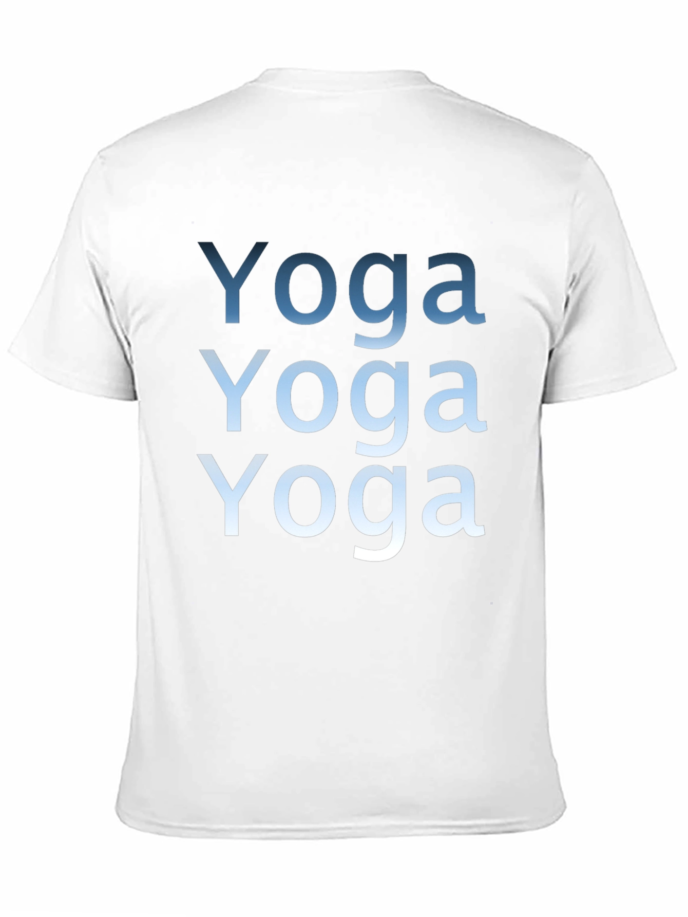 Black Yoga Text T-Shirt - Relax in Comfort & Style view 11