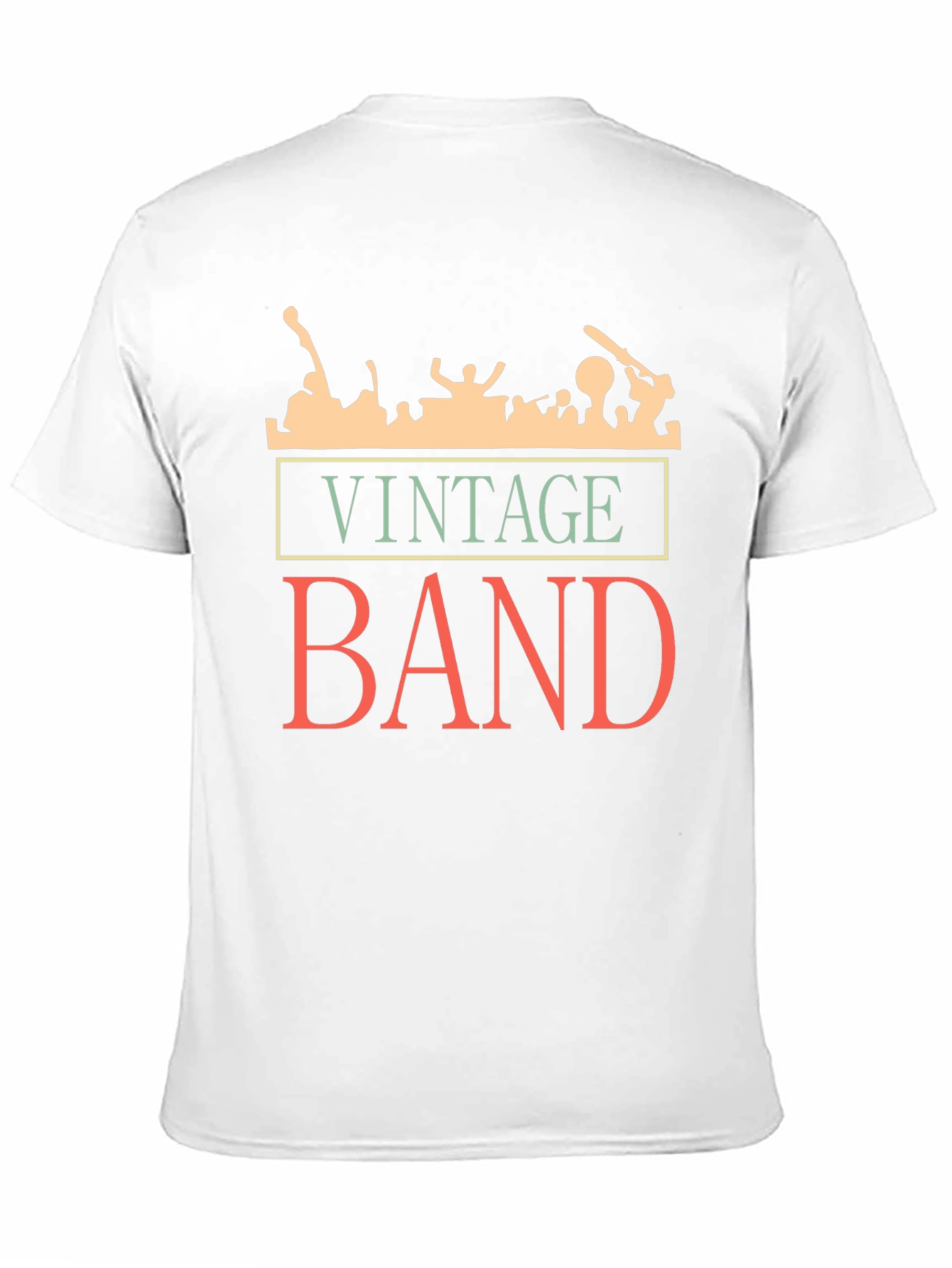 Black Vintage Band Tee - Retro Music Fan T-Shirt view 11