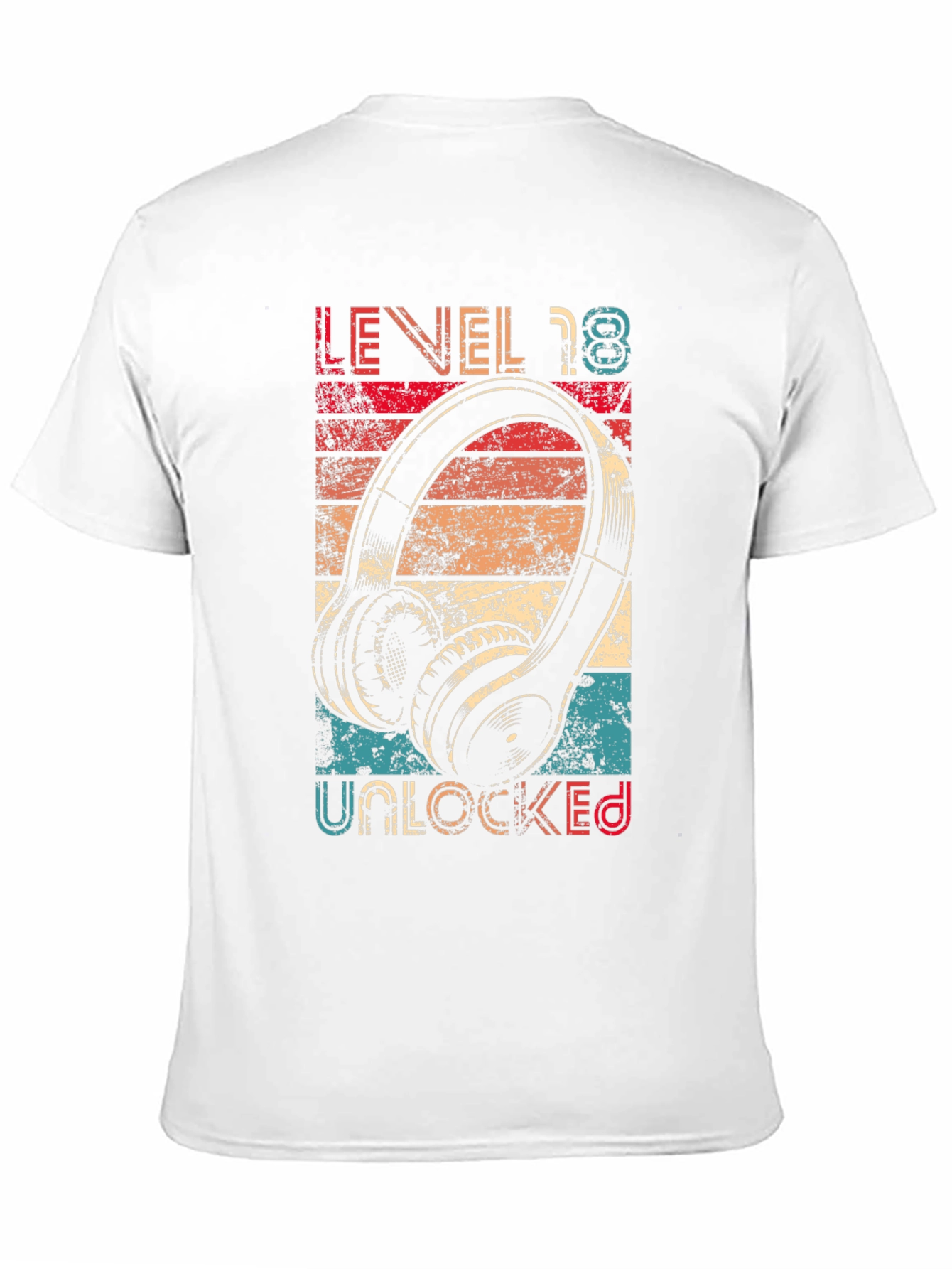 Black Level 18 Unlocked T-Shirt Birthday Gamer Gift view 11