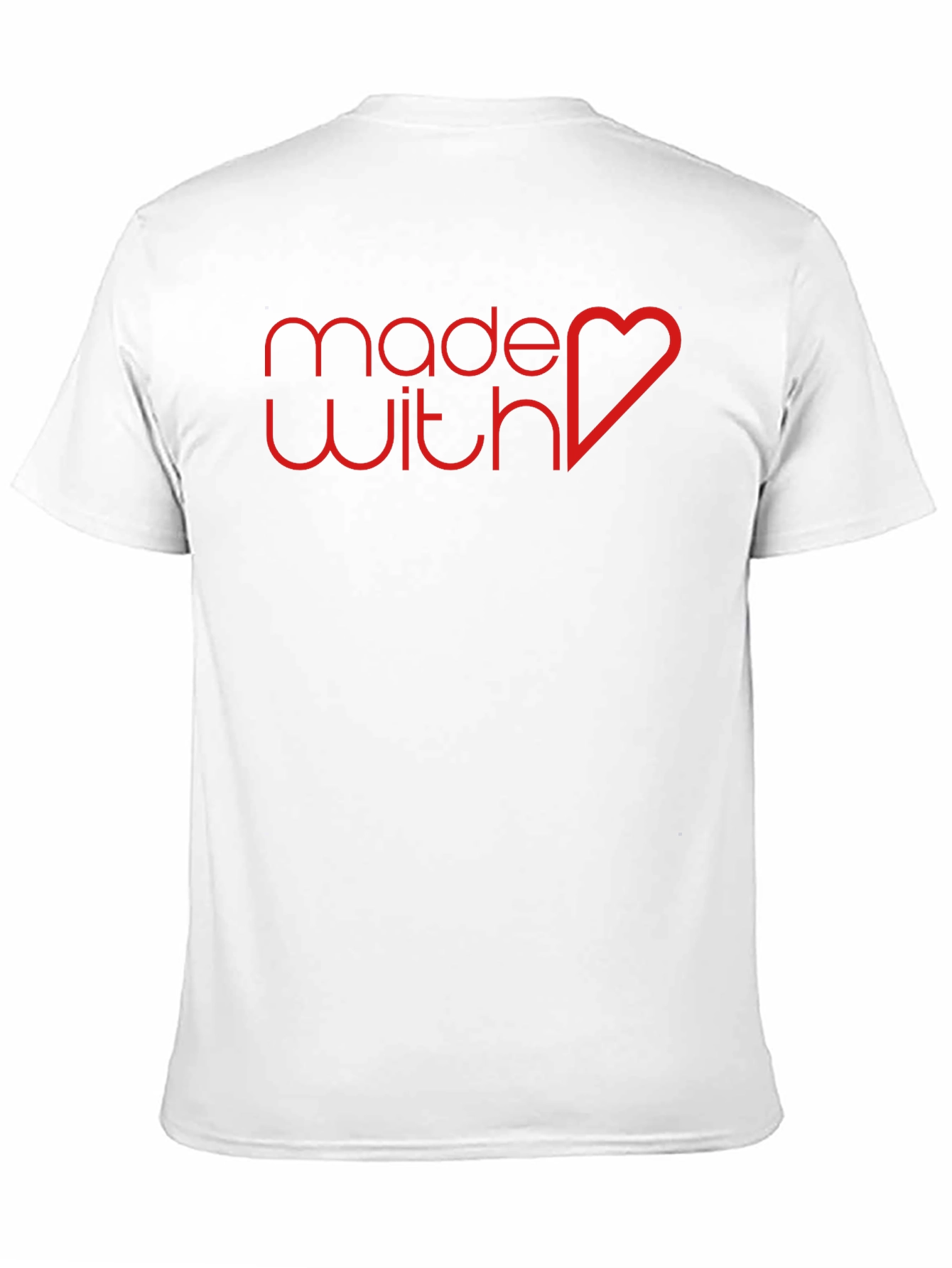 Black Made With Love Graphic Tee - Stylish Unisex T-Shirt view 11