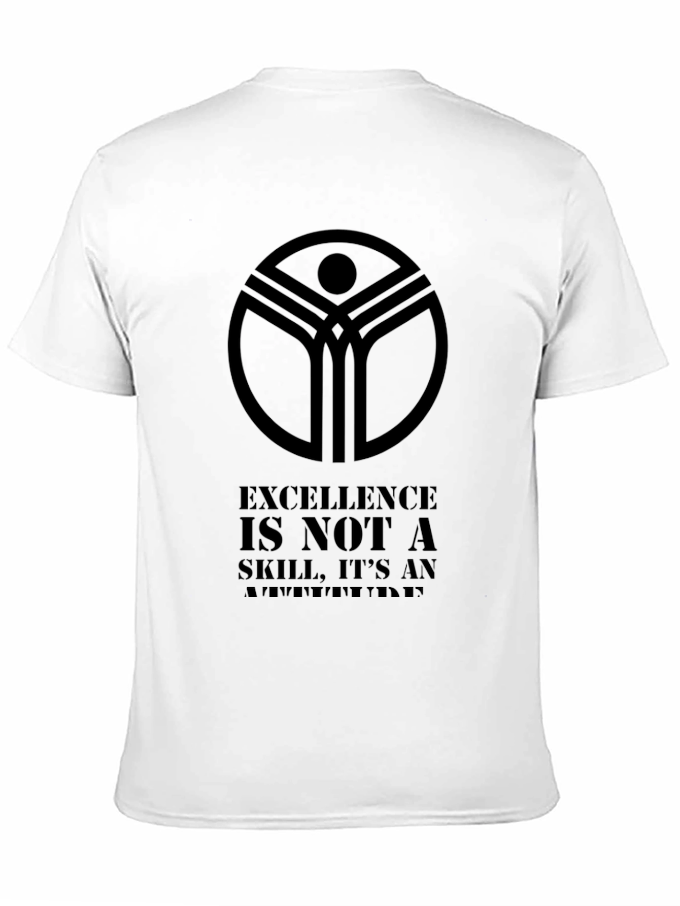 Black Excellence Philosophy Black T-Shirt view 11